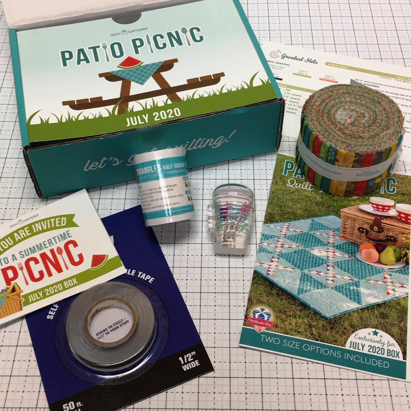 Happy Quilting July Sew Sampler!!