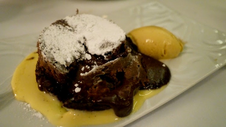Toto's Knightsbridge Molten Chocolate Dessert