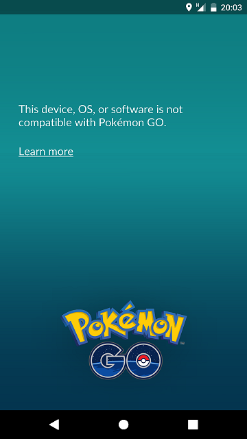 nexus2cee image 13 - Pokemon GO 更新 0.37 版後無法進入遊戲，出現「This device OS...」的訊息 - 解決方法