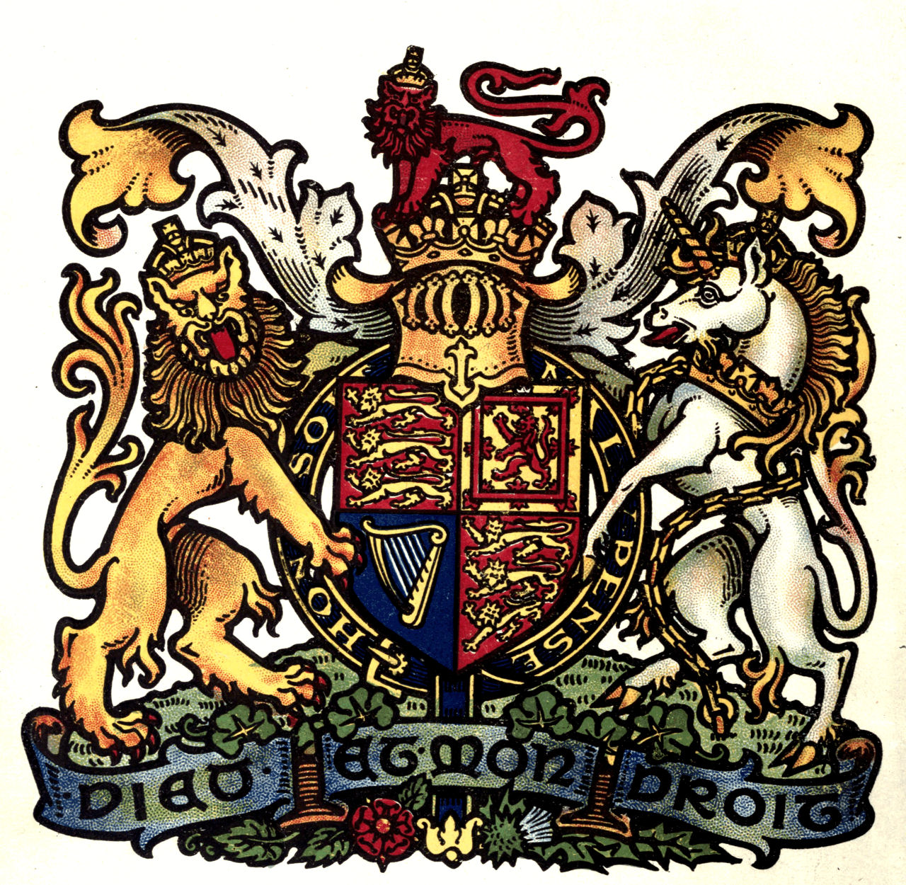 The Graphics Diva Magnificent British Coat of Arms