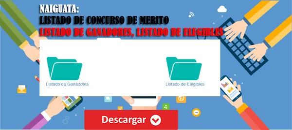 Naiguata: Listado de concurso de merito Listado de Ganadores, Listado de Elegibles Naiguata: Listado de concurso de merito Listado de Ganadores, Listado de Elegibles