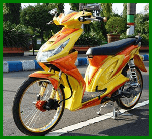 Foto Modifikasi Motor Honda Beat Standar Keren - Modif10 Blog's