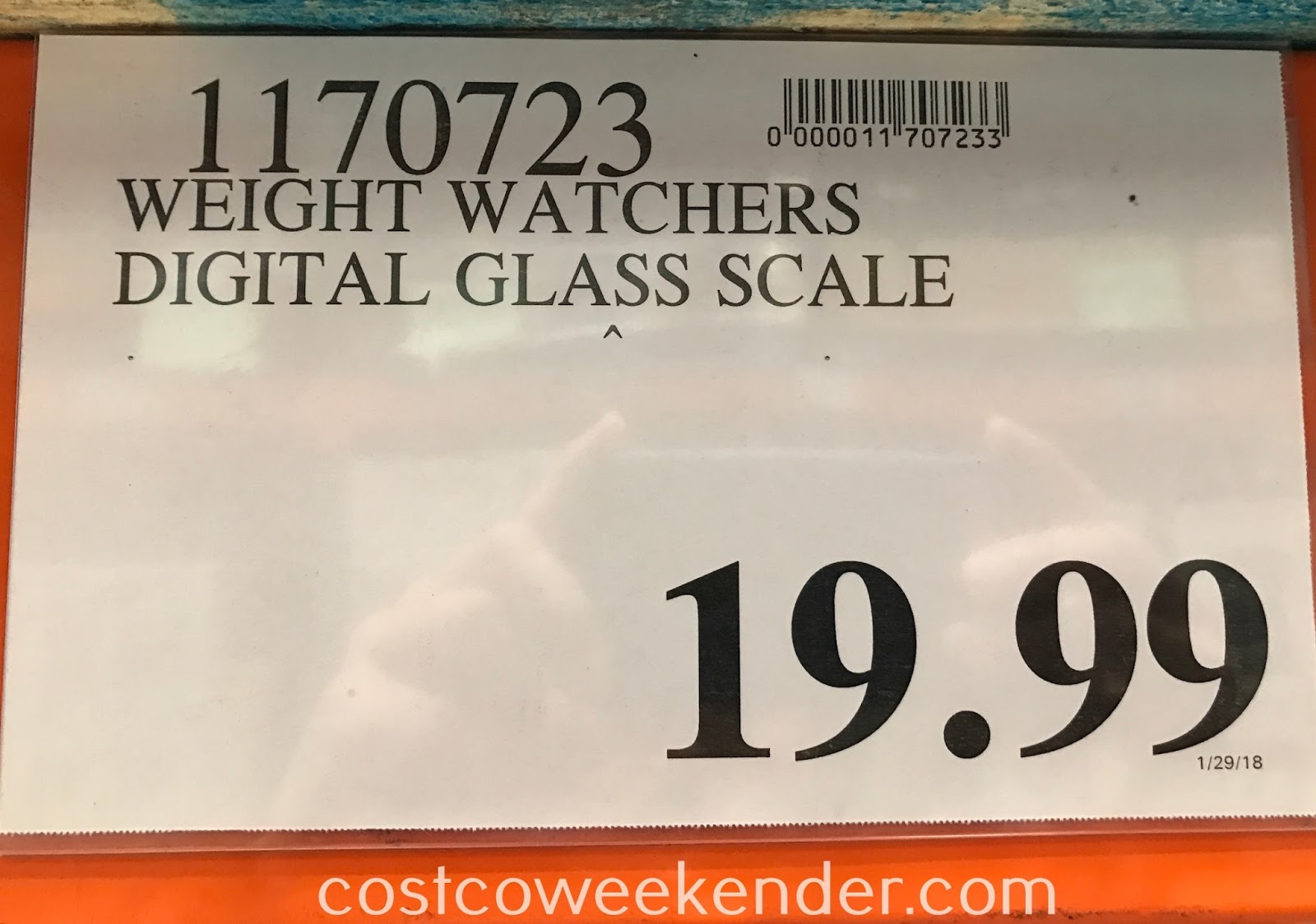 Weight Watchers Digital Glass Scale Costco Weekender