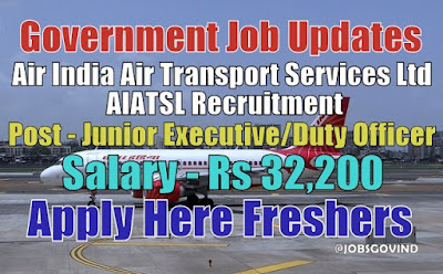 AIATSL Recruitment 2021