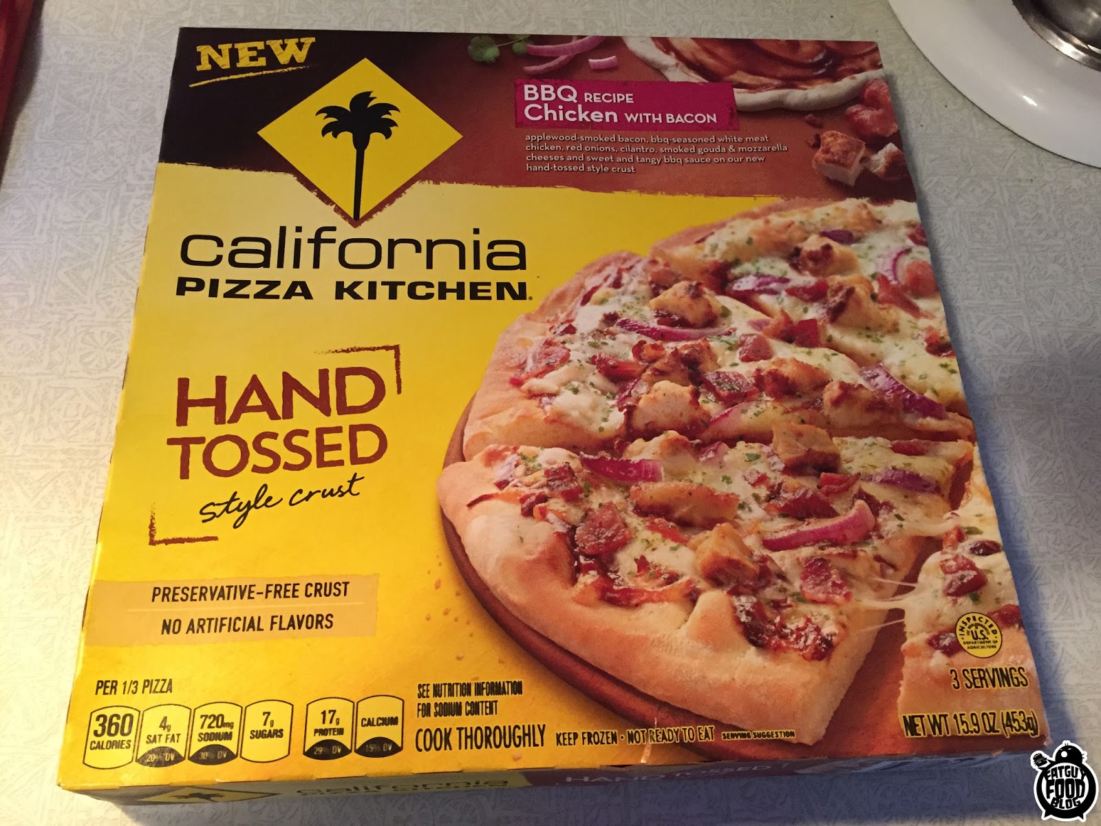 FATGUYFOODBLOG California Pizza Kitchen New Flavors The Works