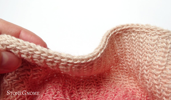Crochet a bold Flexible Border. Almost like an iCord.