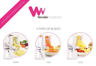 CELTICLADY\u0026#39;S REVIEWS: WonderVeg Slicer Tri Blade Spiralizer Review ...
