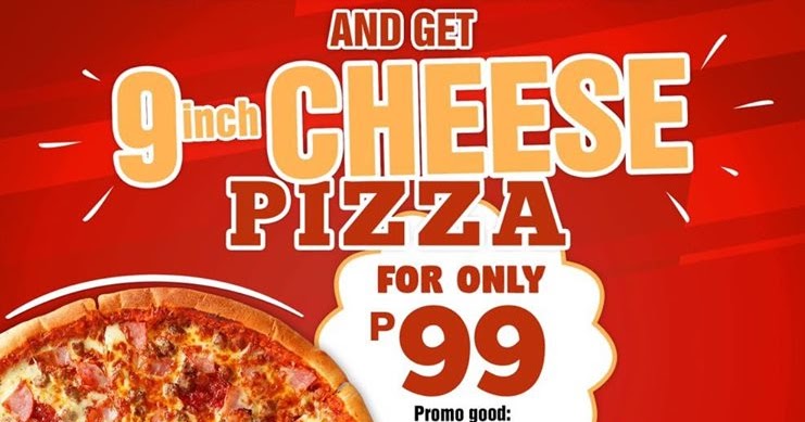 Manila Shopper S R New York Style Pizza Buy1 Get1 At P99 Promo July Aug 19