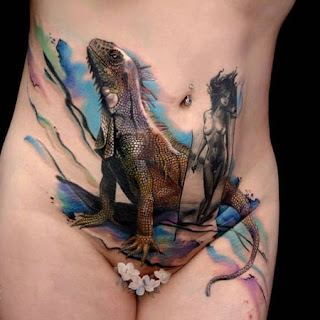 Fotos de tatuajes en partes íntimas iguana