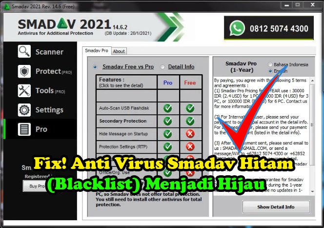 Update Cara Mengatasi Anti Virus Smadav Menjadi Hitam Blacklist Fix Speck Android