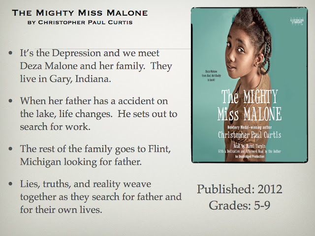 The Mighty Miss Malone by Christopher Paul Curtis The Mighty Miss Malone by Christopher Paul Curtis
