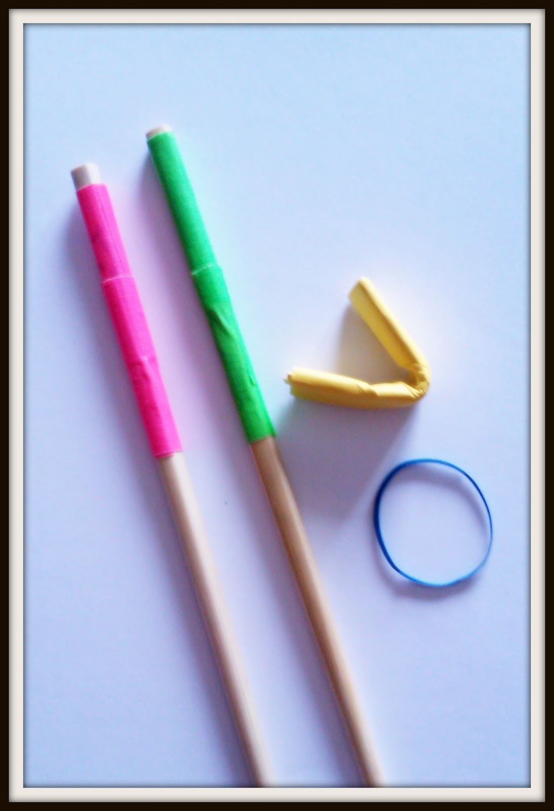 Double Treble Craft Adventures: Zoo Sticks D.I.Y. Chopstick Craft
