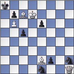 Problema de mate en 2 de Joan Claret, Els Escacs a Catalunya, Agosto 1933
