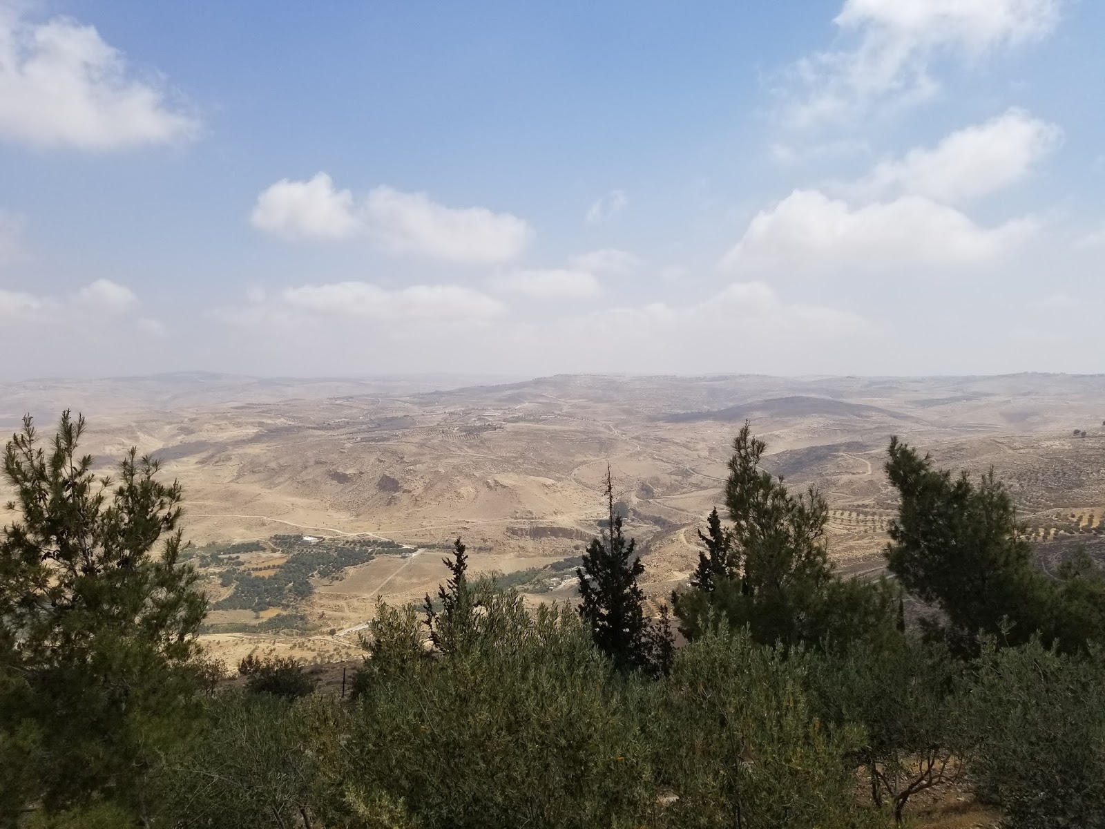 Huntsmans in the Holy Land Mount Nebo; Leaving Jordan and Arriving in