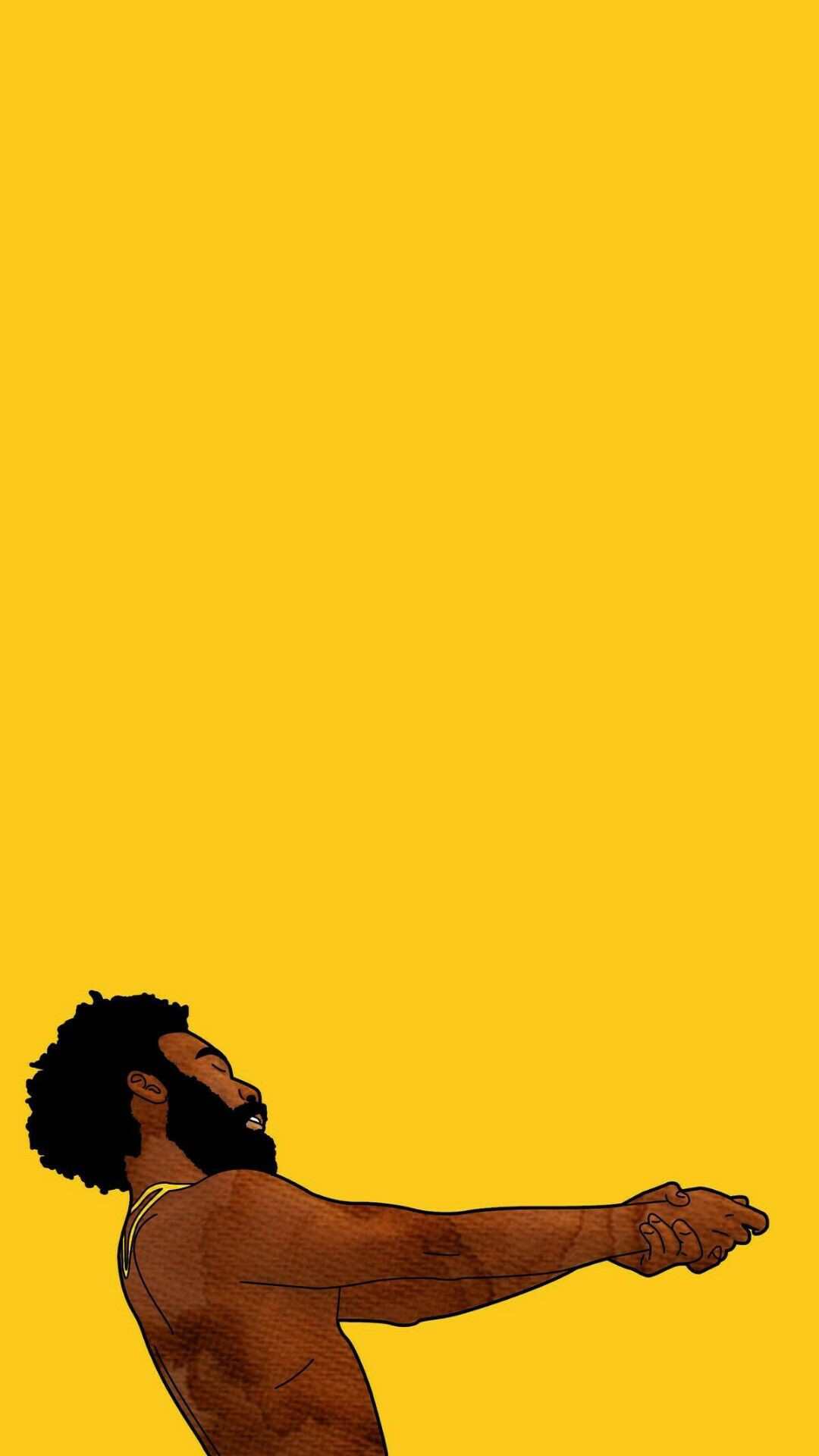 Yellow Wallpaper Rapper HD for Iphone Android and Desktop