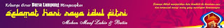 Banner Lebaran Idul Fitri 