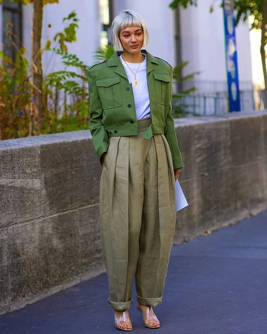 8 styling ideas on how to wear Avocado green color.