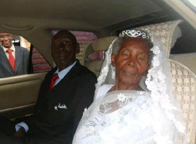 90 Years Old Woman Marries Again 1