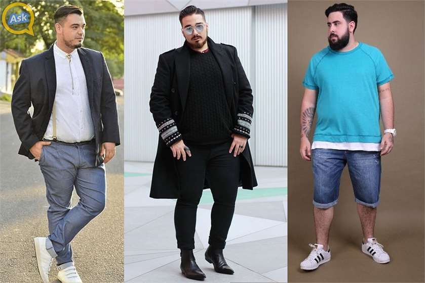 Venta moda para hombres gorditos 2019 stock
