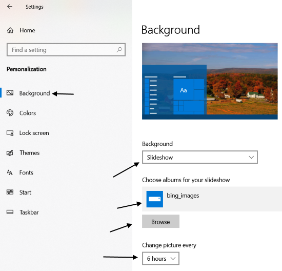 How to Set Bing Backgrounds as Wallpapers on your Desktop
