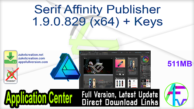 Serif Affinity Publisher Serif Affinity Publisher