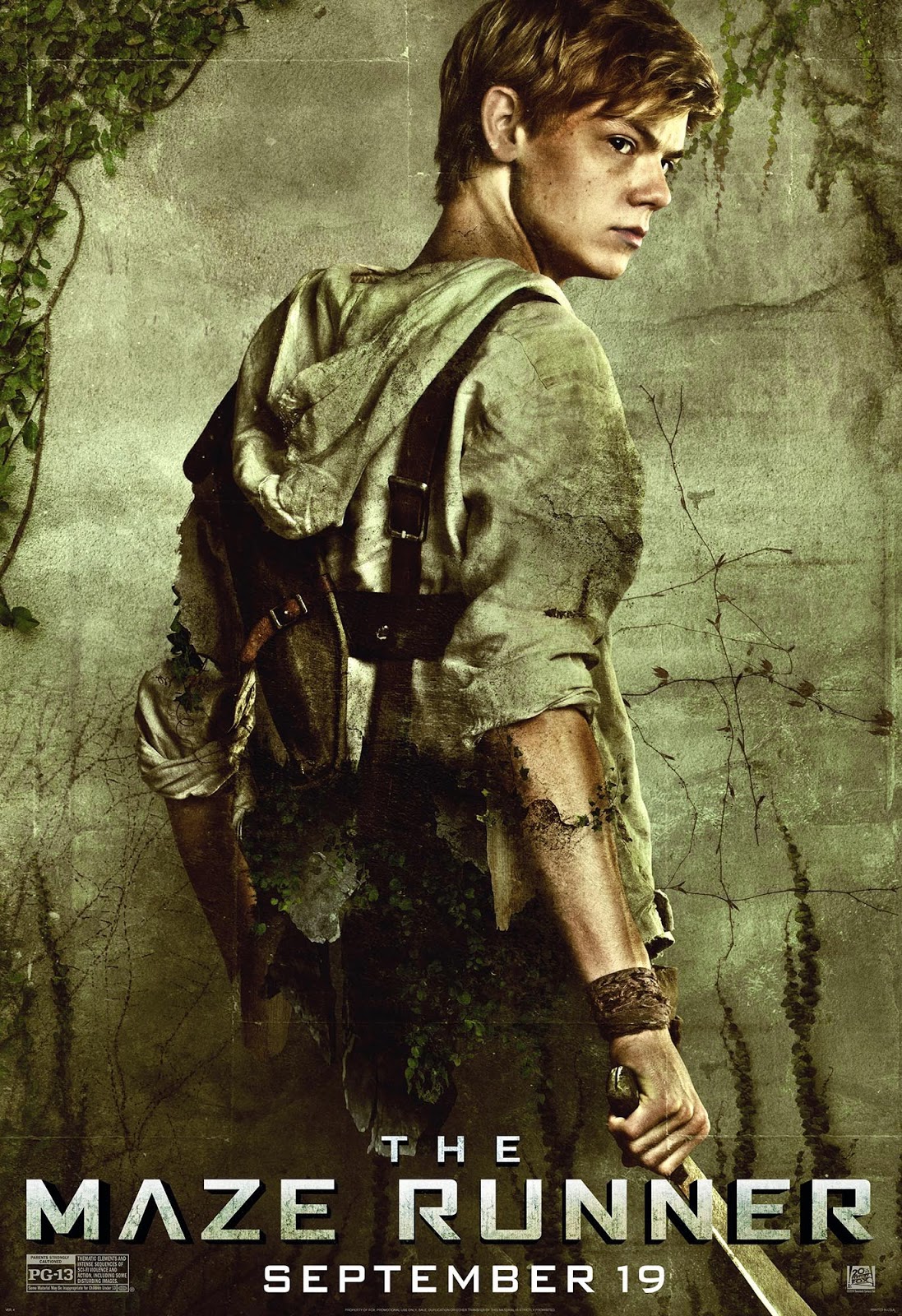 Posters Individuales Para THE MAZE RUNNER Full Poster