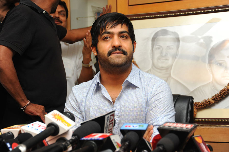 Jr NTR Latest Photos At Political Press Meet | movieskavala