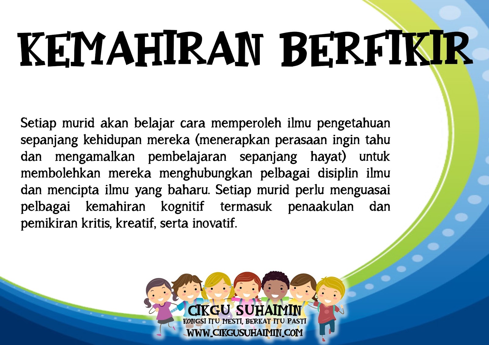 6 Aspirasi Murid dalam Pelan Pembangunan Pendidikan Malaysia (PPPM