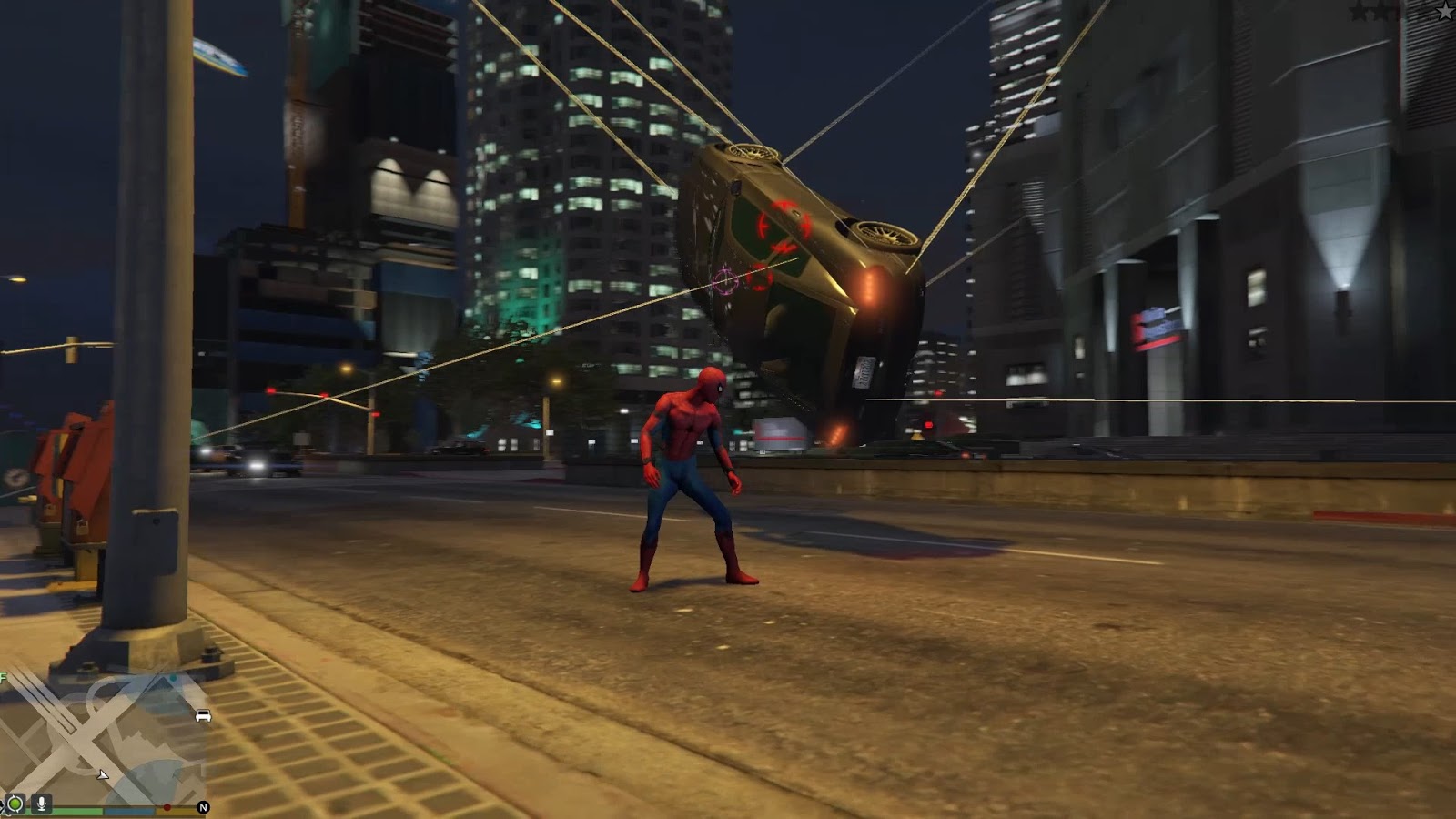 Spider-Man hits the streets of Los Santos in this Grand Theft Auto V mod