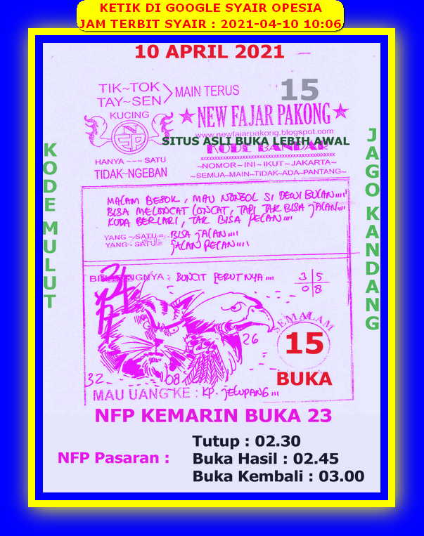 gambar togel hongkong