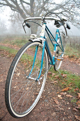 bicyclette peinture émaillée