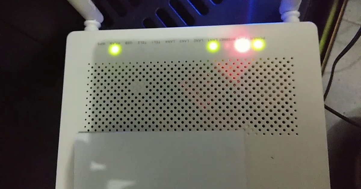 Cara Mengatasi IndiHome Lampu LOS Merah Kedap Kedip