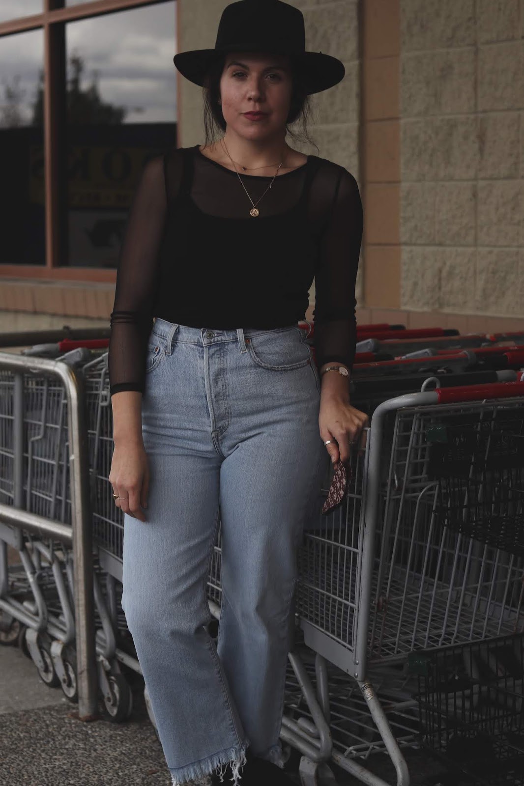 Levis ribcage jeans review vancouver blogger aleesha harris le chateau mesh shirt lack of color hat 5