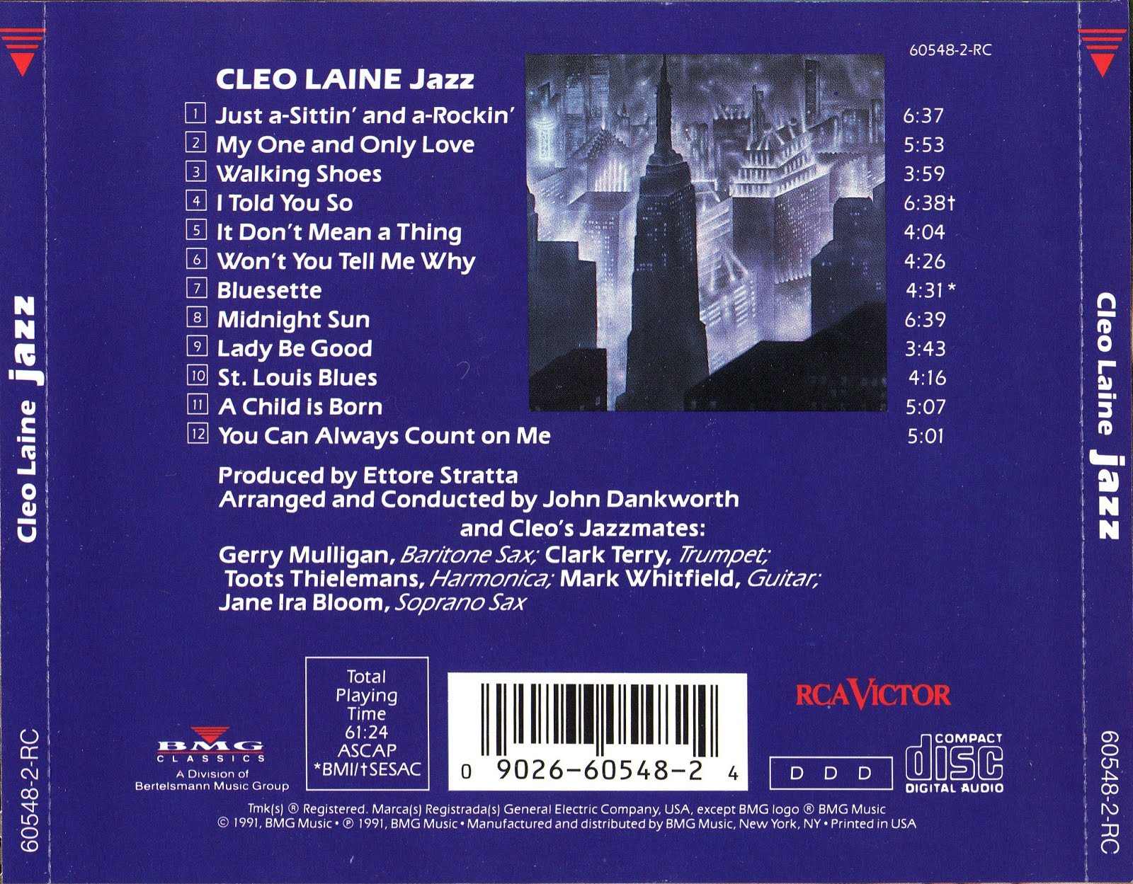 'round to midnight CLEO LAINE Jazz (1991)