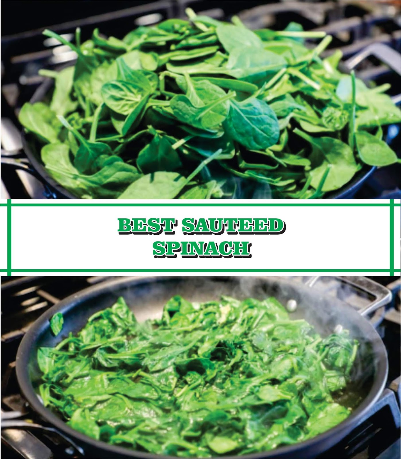 BEST SAUTEED SPINACH - FOOD & HEALTHY