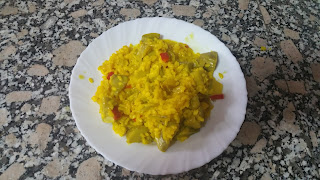 Arroz Con Alcachofas Y Bacalao
