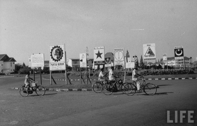 Foto Foto Suasana Pemilihan Umum Indonesia 1955