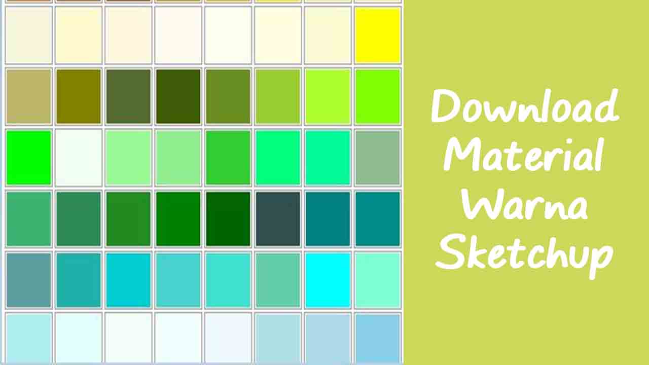 Download Material Warna SketchUp - sketchuppost.com
