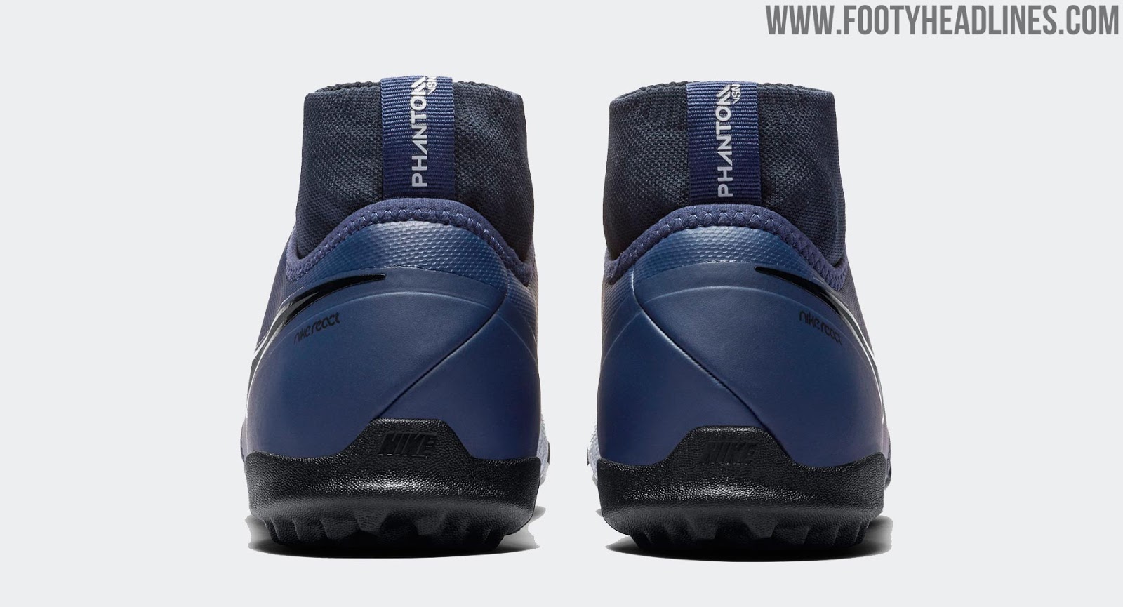 Special 'Midnight Navy / Wolf Grey ' Nike React Phantom VSN Boots Released - Footy Headlines