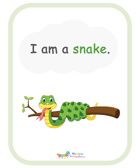 Guessing for Kids -  Who am I? - I am a Snake