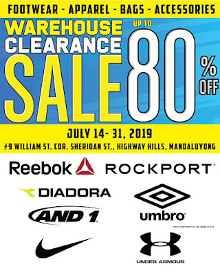 reebok warehouse sale 2019