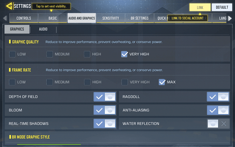 Call of Duty graphics settings Call of Duty graphics settings