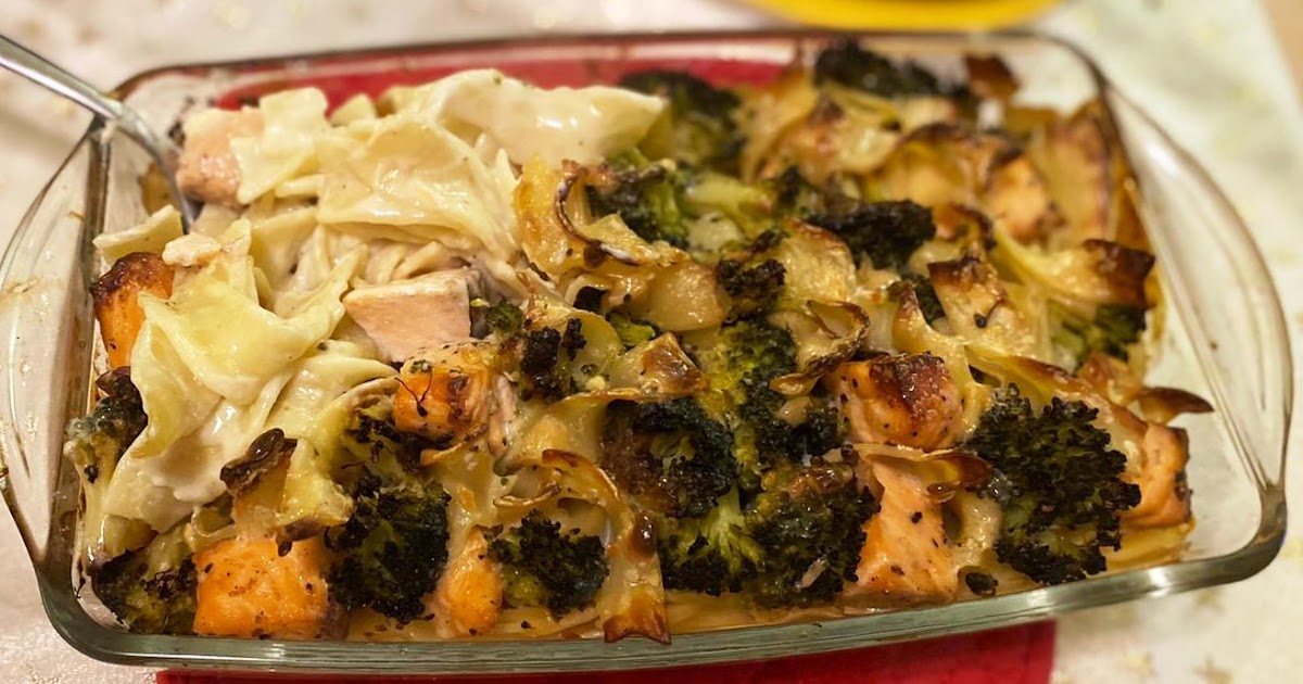 Sanna´s Hexenküche: Schneller Nudel-Lachs-Auflauf