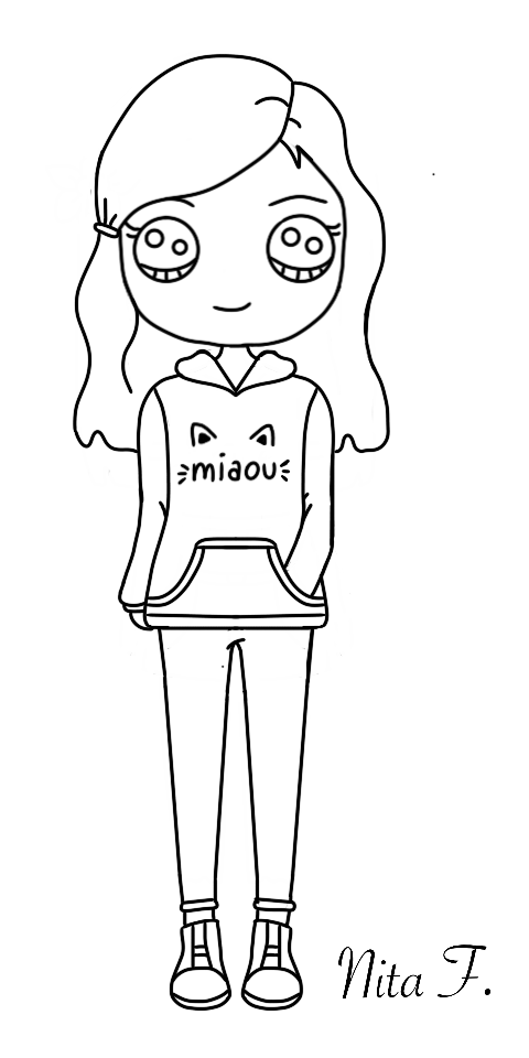 Chicas Dibujo Kawaii 👩