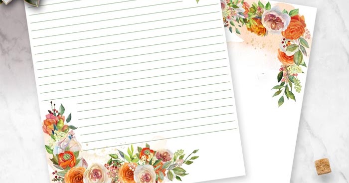 Free Romantic Stationery and Writing Paper  Free printable stationery, Writing  paper, Writing paper printable stationery