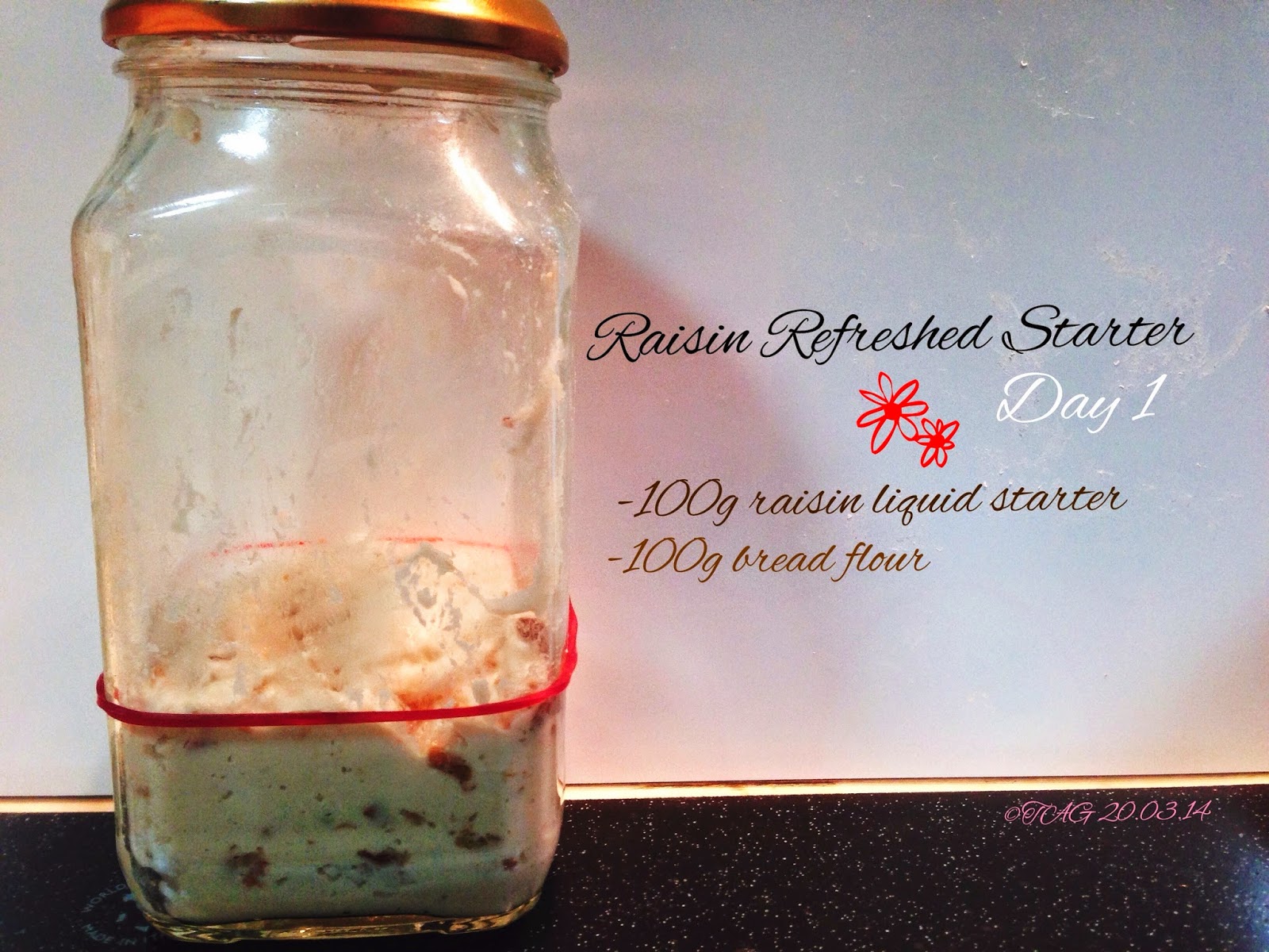 TAGlicious Making your own natural starter (YEAST)