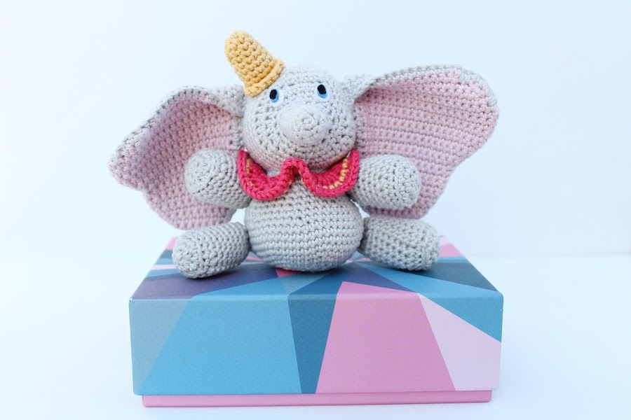 dumbo; amigurumi; crochet;