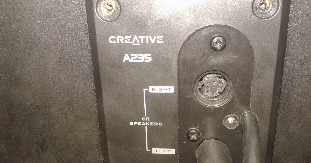 Creative A235 Circuit Diagram