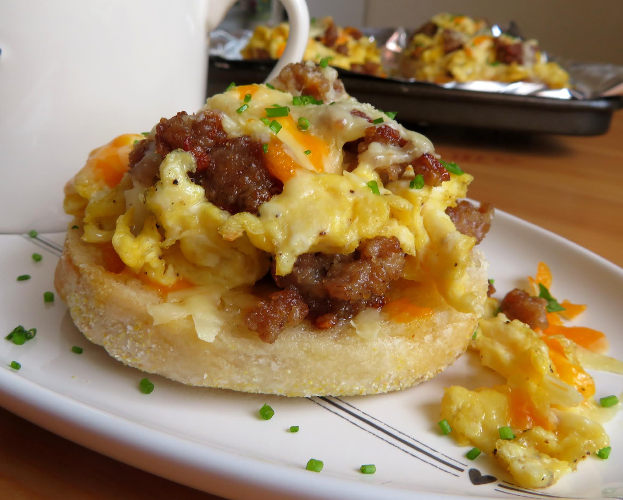 English Muffin Breakfast Pizza The English Kitchen