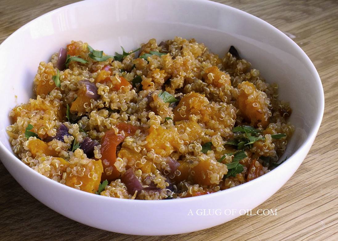 Quinoa with Roasted Butternut